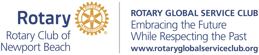 Rotary Club of Newport Beach official club logo